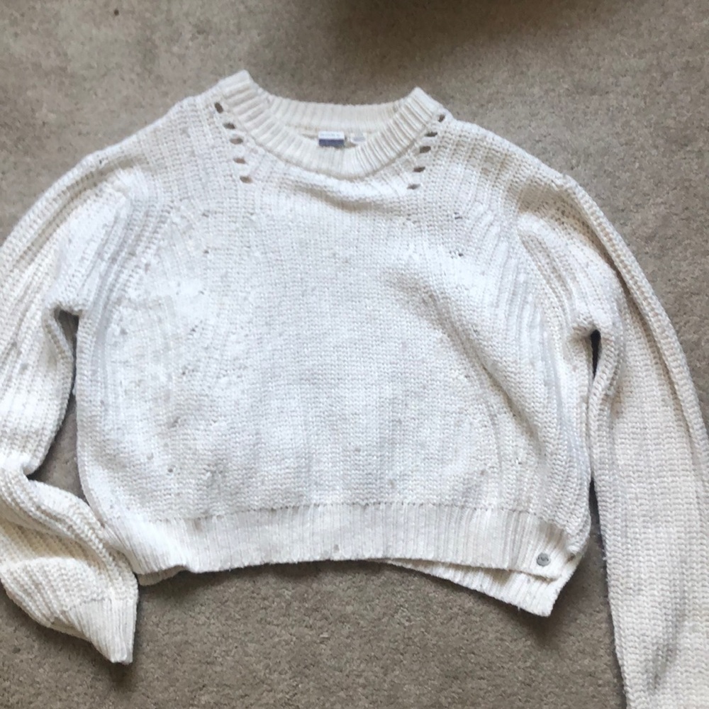 roxy semi-cropped sweater